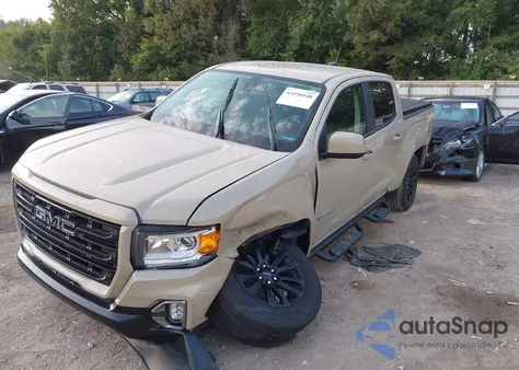 2022 GMC Canyon 4Wd Short Box Elevation из США, поврежденный, VIN 1GTG6CENXN1171570